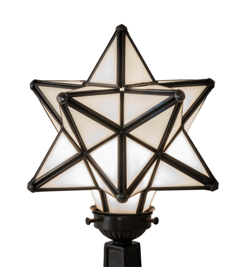 17" High Moravian Star Accent Lamp