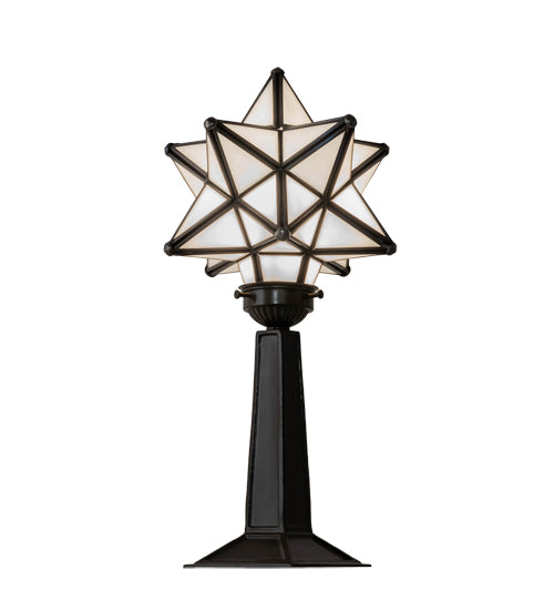 17" High Moravian Star Accent Lamp