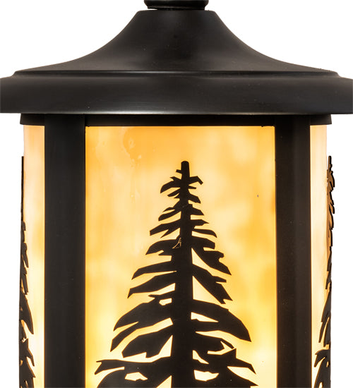 8" Wide Fulton Tall Pines Mini Pendant