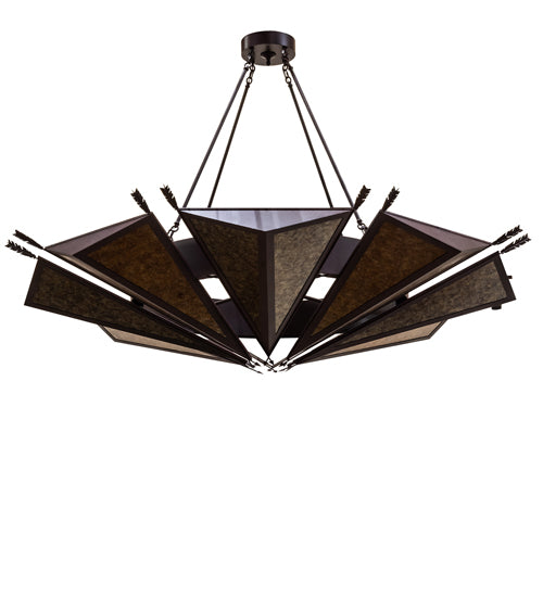 96" Wide Desert Arrow Chandelier