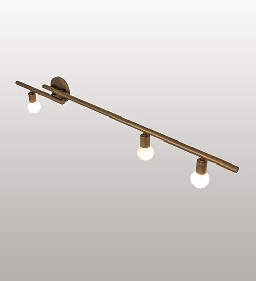 60" Wide Alva 3 Light Wall Sconce