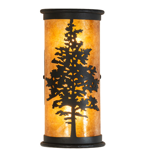 6" Wide Tamarack Wall Sconce