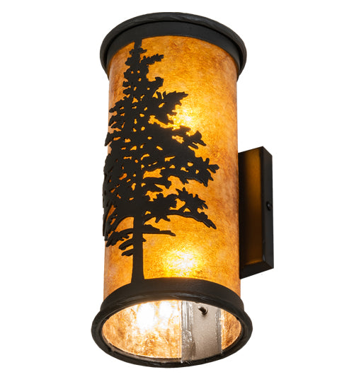 6" Wide Tamarack Wall Sconce