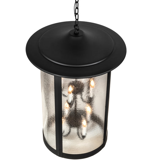 24" Wide Fulton Hanging Lantern Pendant