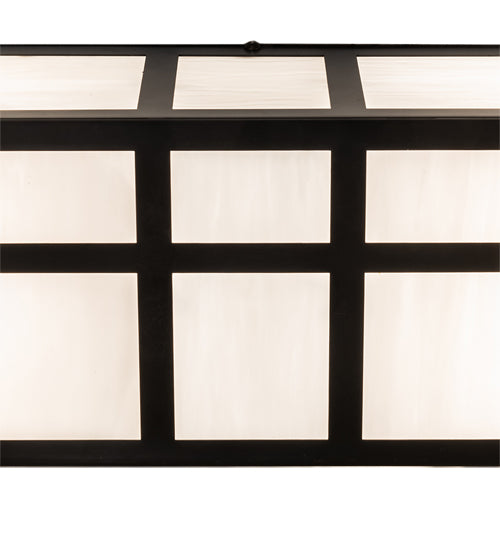 38" Wide Hyde Park Double T Mission Vanity Light