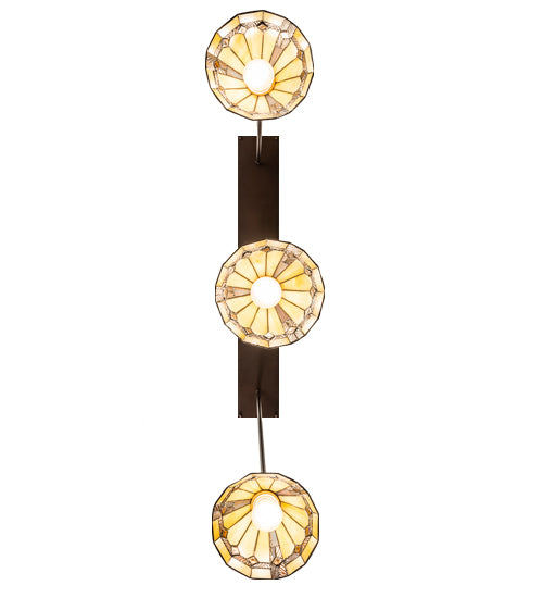 42" Long Belvidere 3 Light Island Pendant