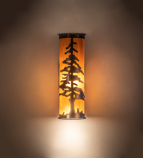 5.5" Wide Tamarack Wall Sconce