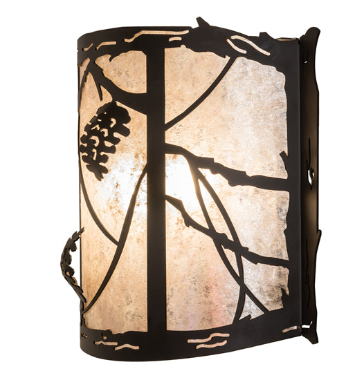 20" Wide Whispering Pines Wall Sconce