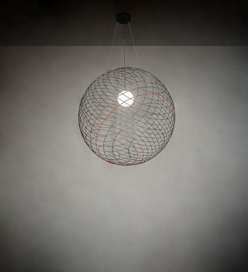 60" Wide Geosphere Pendant