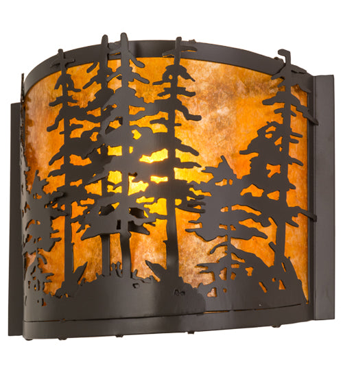 12"W Tall Pines Wall Sconce