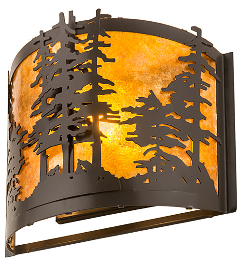 12"W Tall Pines Wall Sconce