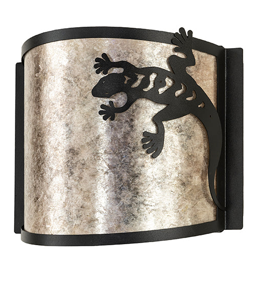 12" Wide Gecko Wall Sconce