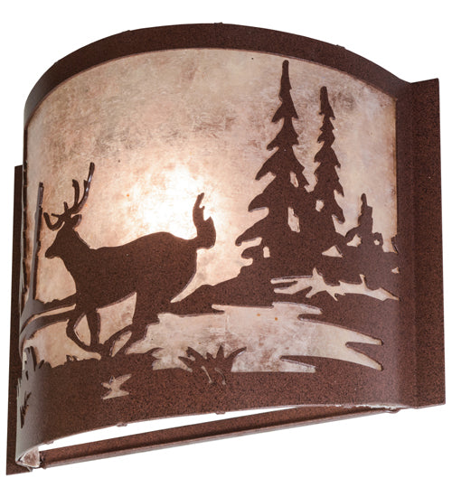 12"W Deer Creek Wall Sconce