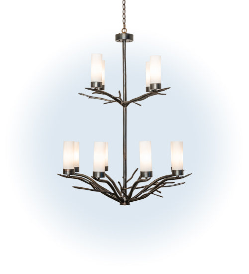 42" Wide Winter Solstice 12 Light Chandelier