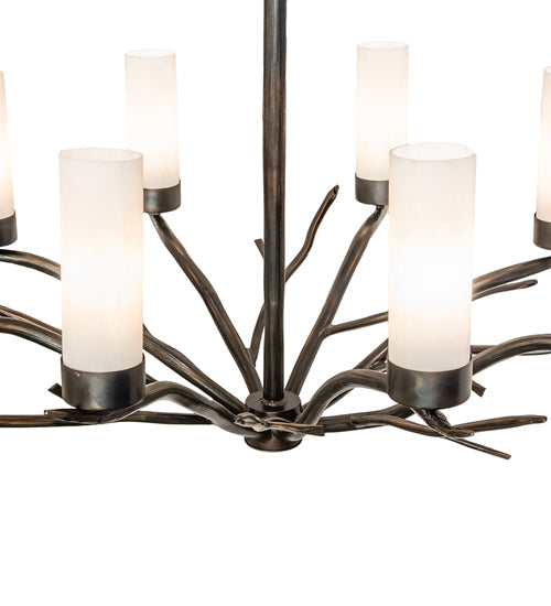 42" Wide Winter Solstice 12 Light Chandelier