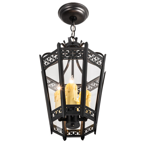 11" Wide Cardiff 4 Light Pendant