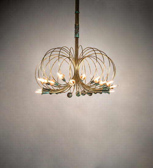 42" Wide Coyle Logan Chandelier