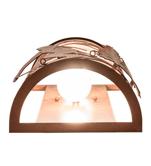 8" Wide Alpine Wall Sconce