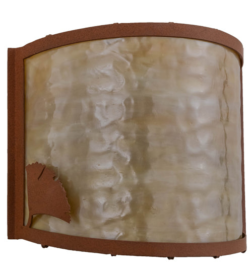 12"W Ginkgo Wall Sconce