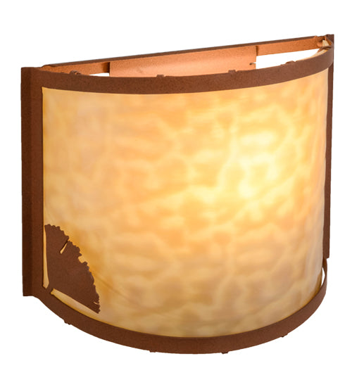 12"W Ginkgo Wall Sconce