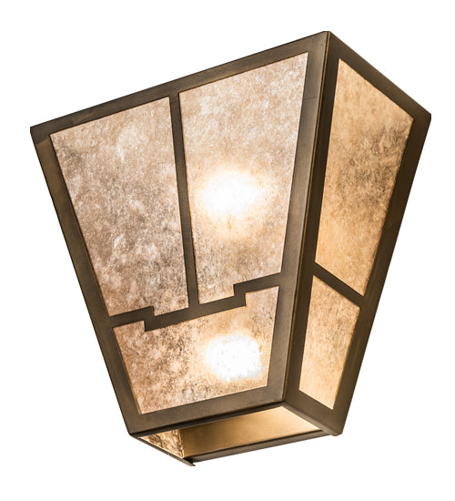 13"W Bungalow Valley View Wall Sconce