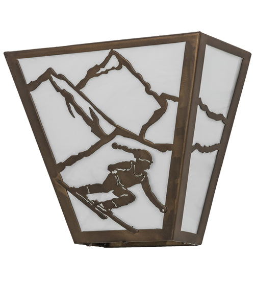 13"W Alpine Wall Sconce