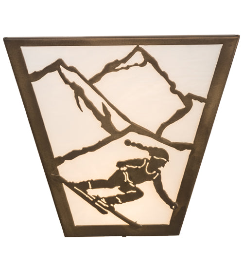 13"W Alpine Wall Sconce