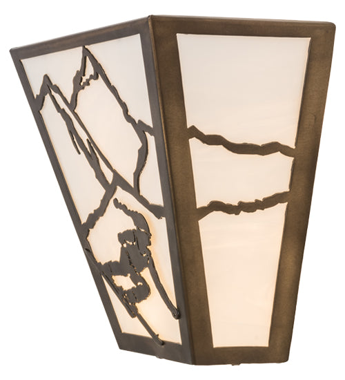 13"W Alpine Wall Sconce