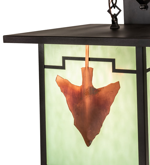 14" Square Hyde Park Arrowhead Wall Sconce