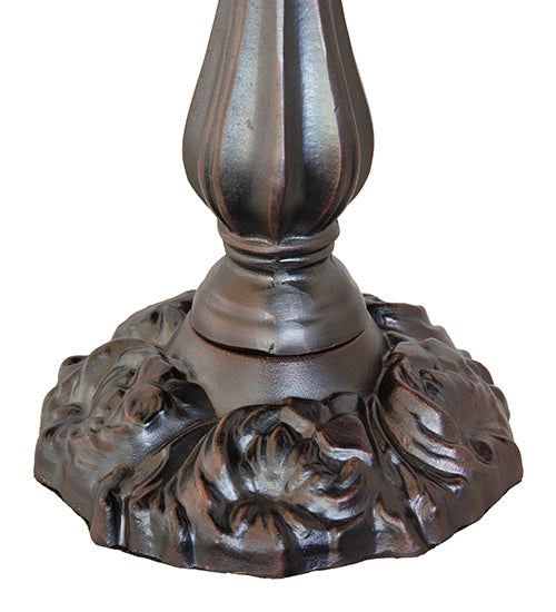 11" High Fluted Ivy Table Base