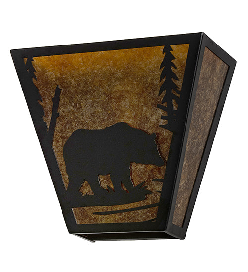 13" Wide Bear Creek Wall Sconce