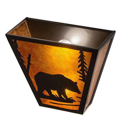 13" Wide Bear Creek Wall Sconce