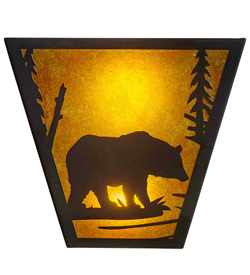 13" Wide Bear Creek Wall Sconce