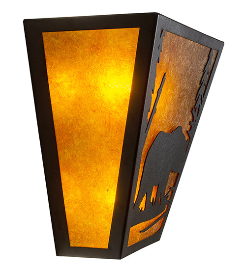 13" Wide Bear Creek Wall Sconce