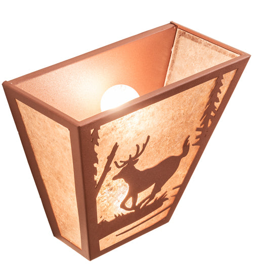 13" Wide Deer Creek Wall Sconce