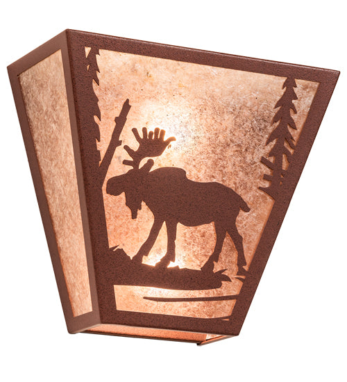 13" Wide Moose Creek Wall Sconce