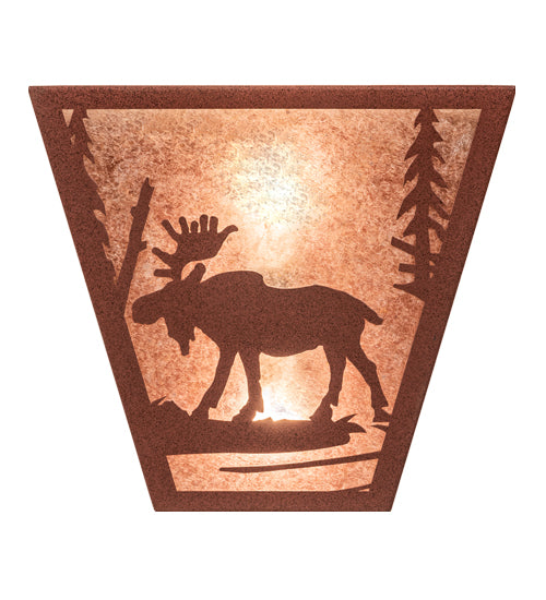 13" Wide Moose Creek Wall Sconce