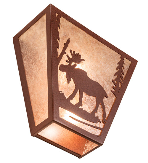 13" Wide Moose Creek Wall Sconce