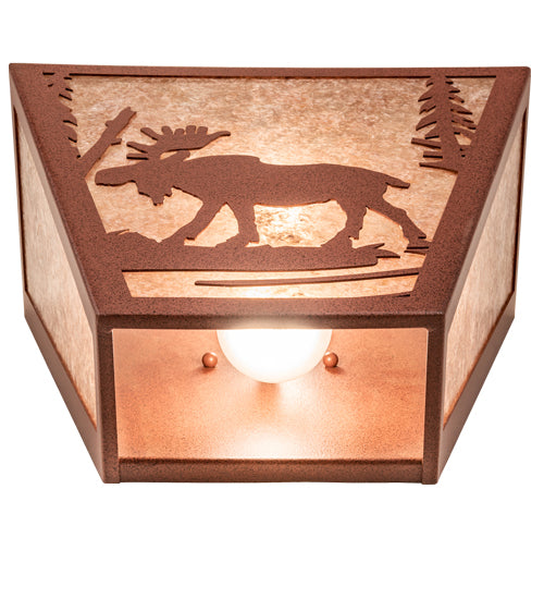 13" Wide Moose Creek Wall Sconce