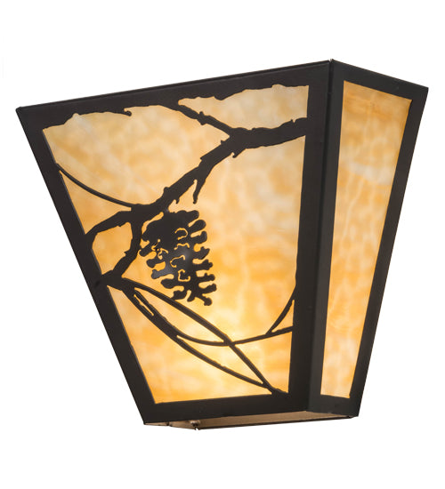 13"W Whispering Pines Wall Sconce