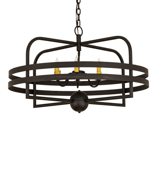 32" Wide Aldari 6 Light Chandelier