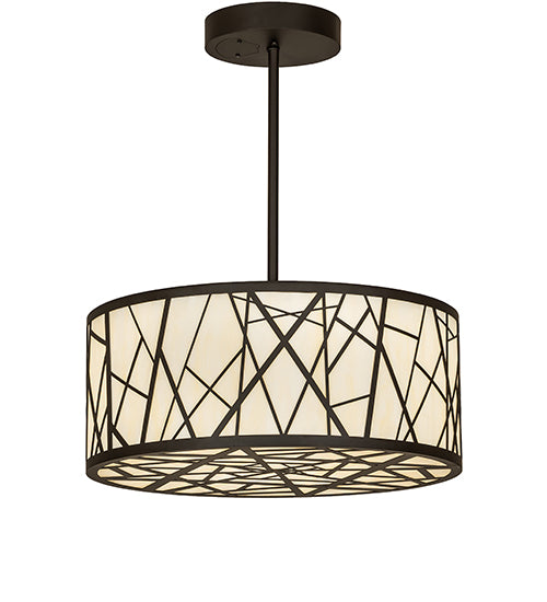 24" Wide Cilindro Rich Pendant