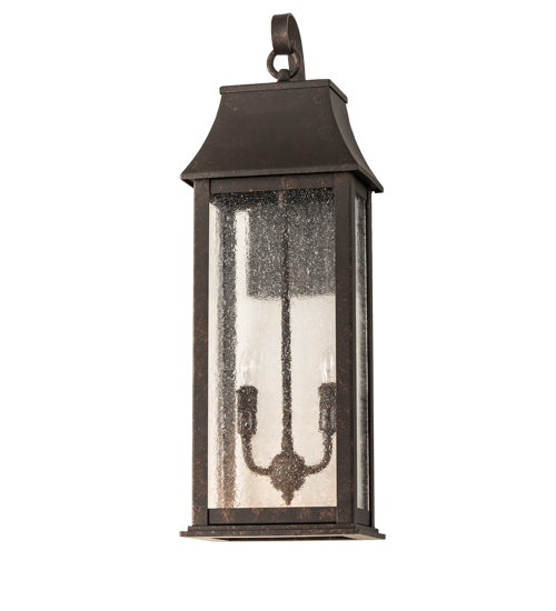 8" Wide Bastille Lantern Wall Sconce