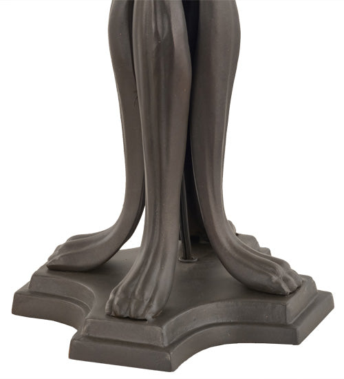 26" High Long-Legged Lionfoot 2 Light Table Base