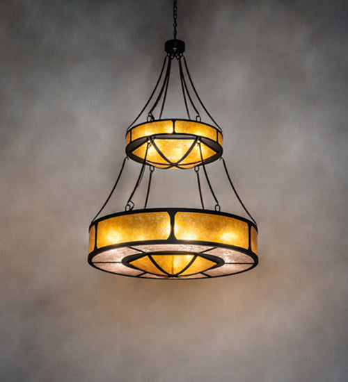 46" Wide Kleba Two Tier Pendant