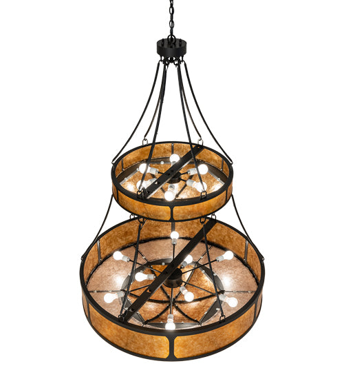 46" Wide Kleba Two Tier Pendant