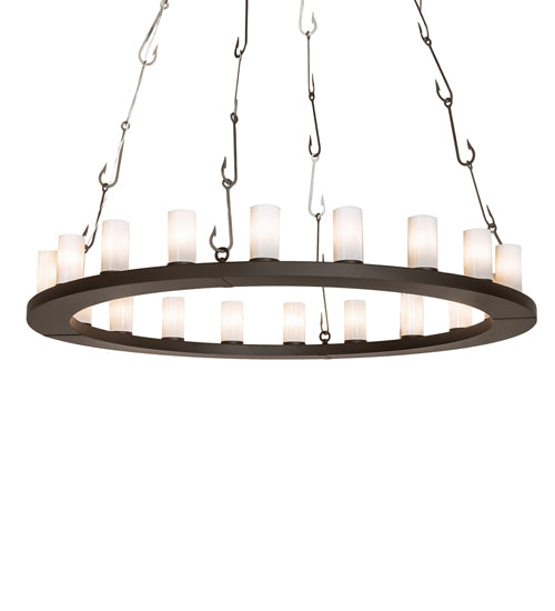 60" Wide Loxley Angler 20 Light Chandelier