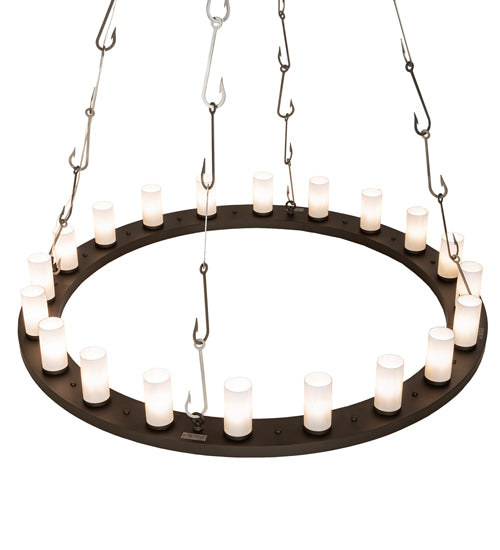 60" Wide Loxley Angler 20 Light Chandelier