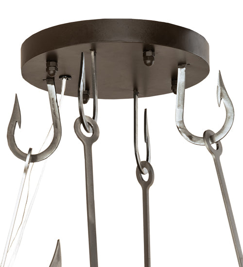 60" Wide Loxley Angler 20 Light Chandelier