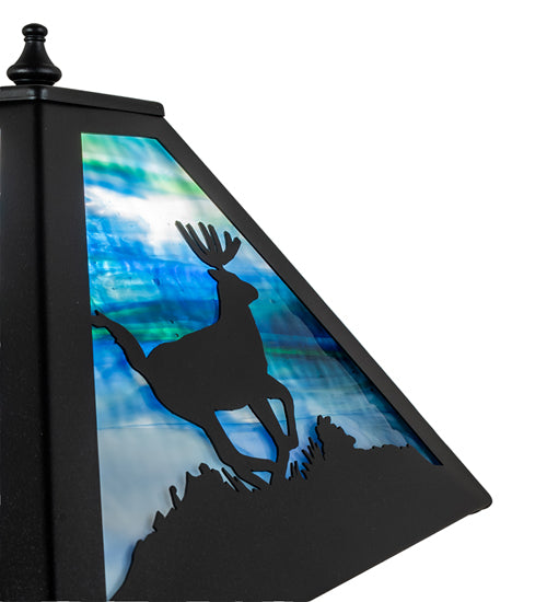 22" High Lone Deer Table Lamp